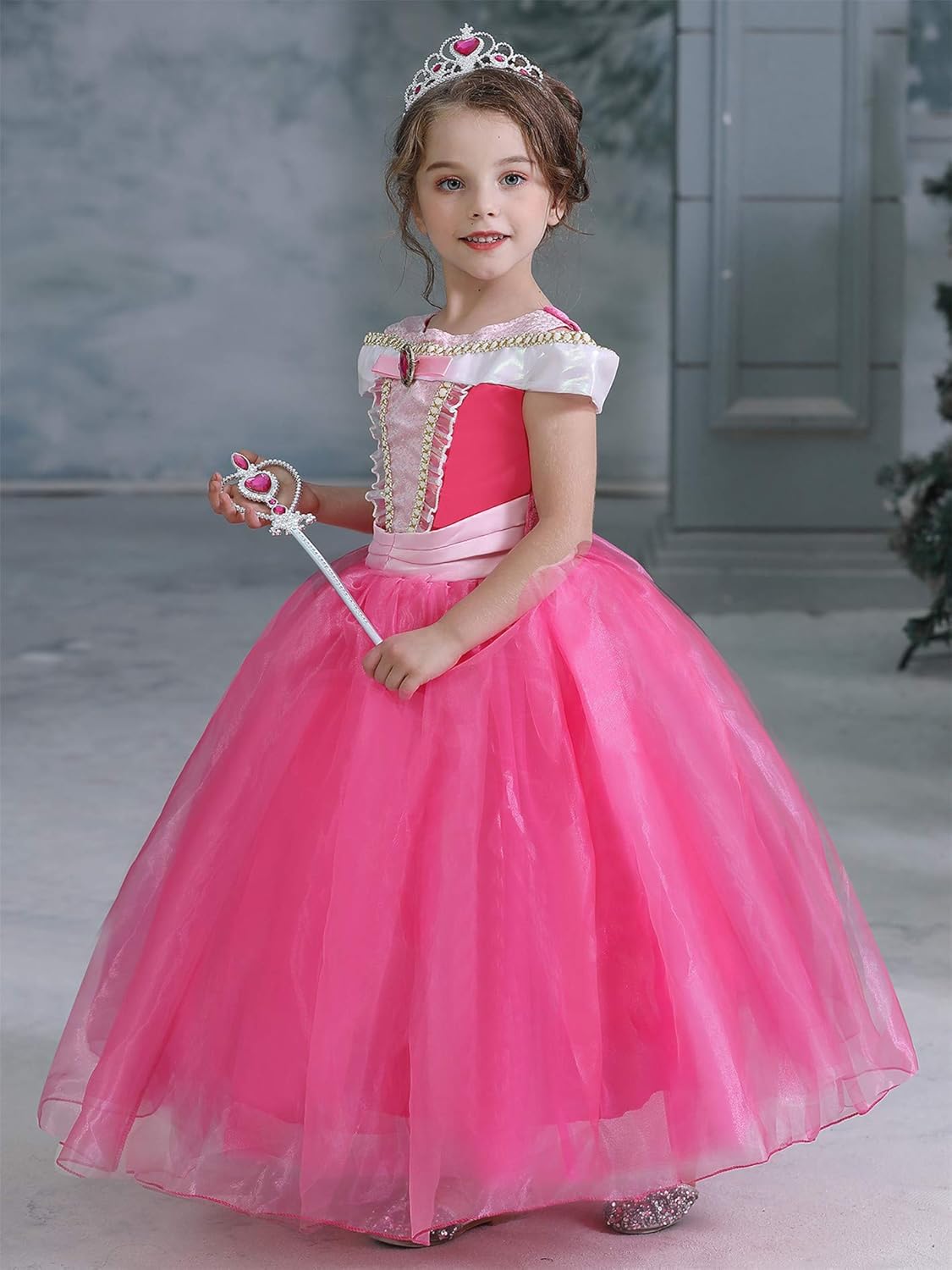 Thumbnail 3 de New front Princesa Aurora Niña 3–8