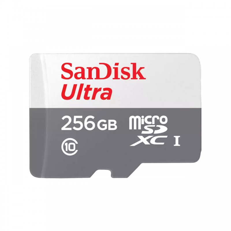 Detalle de SanDisk Ultra MicroSDXC 256GB UHS-I A1 Clase 10