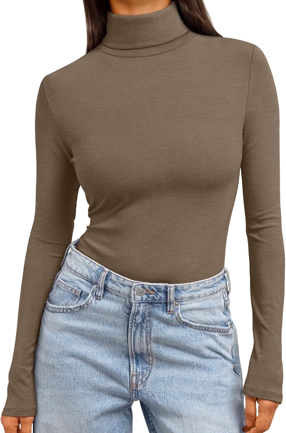 Thumbnail 6 de Trendy Queen Turtleneck Long Sleeve Top 2026