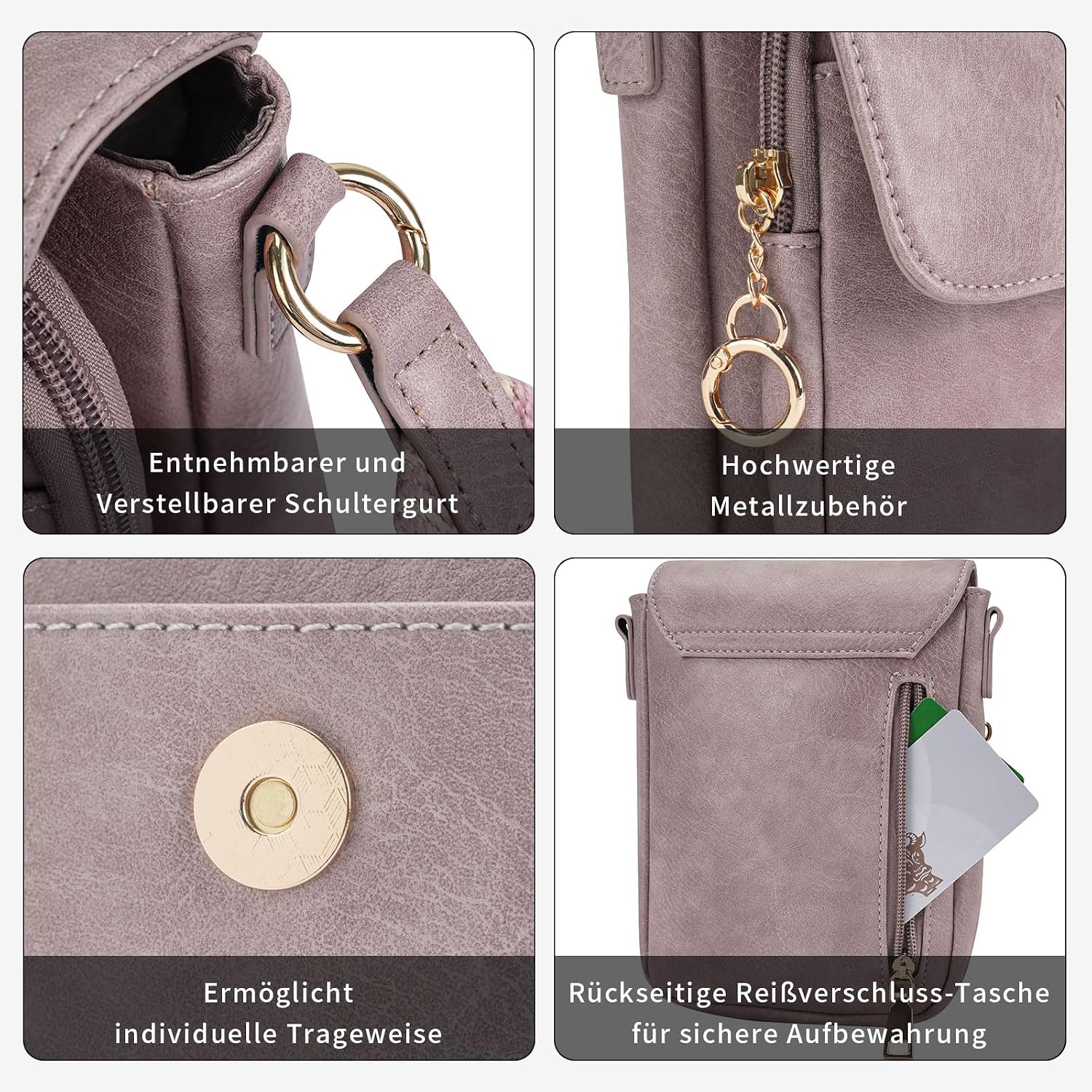Detalle 1 de APHISON Handytasche Crossbody 20,9 x 7,8 x 5 cm