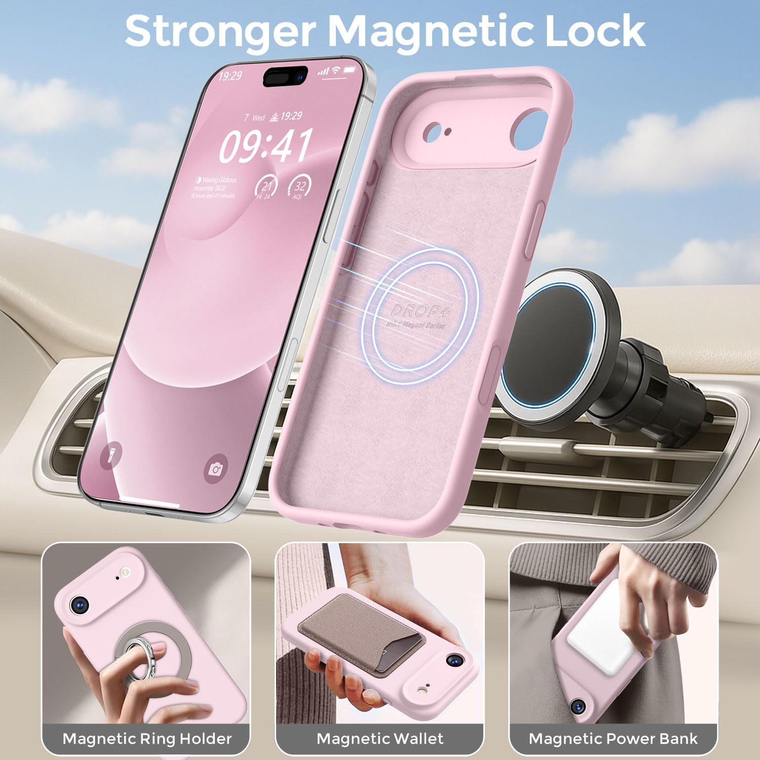 Detalle de iPhone 17 Pro Max case 0.15 in slim
