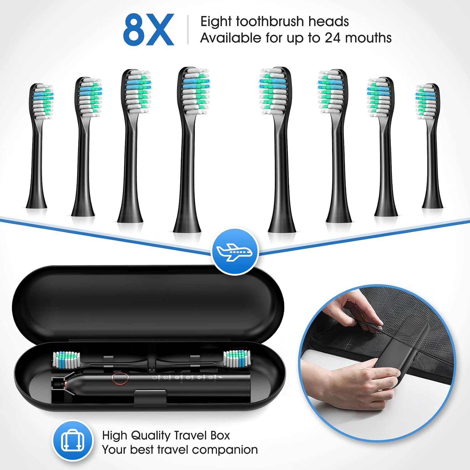 Thumbnail 6 de Cemobene Electric Toothbrush with 6 Modes