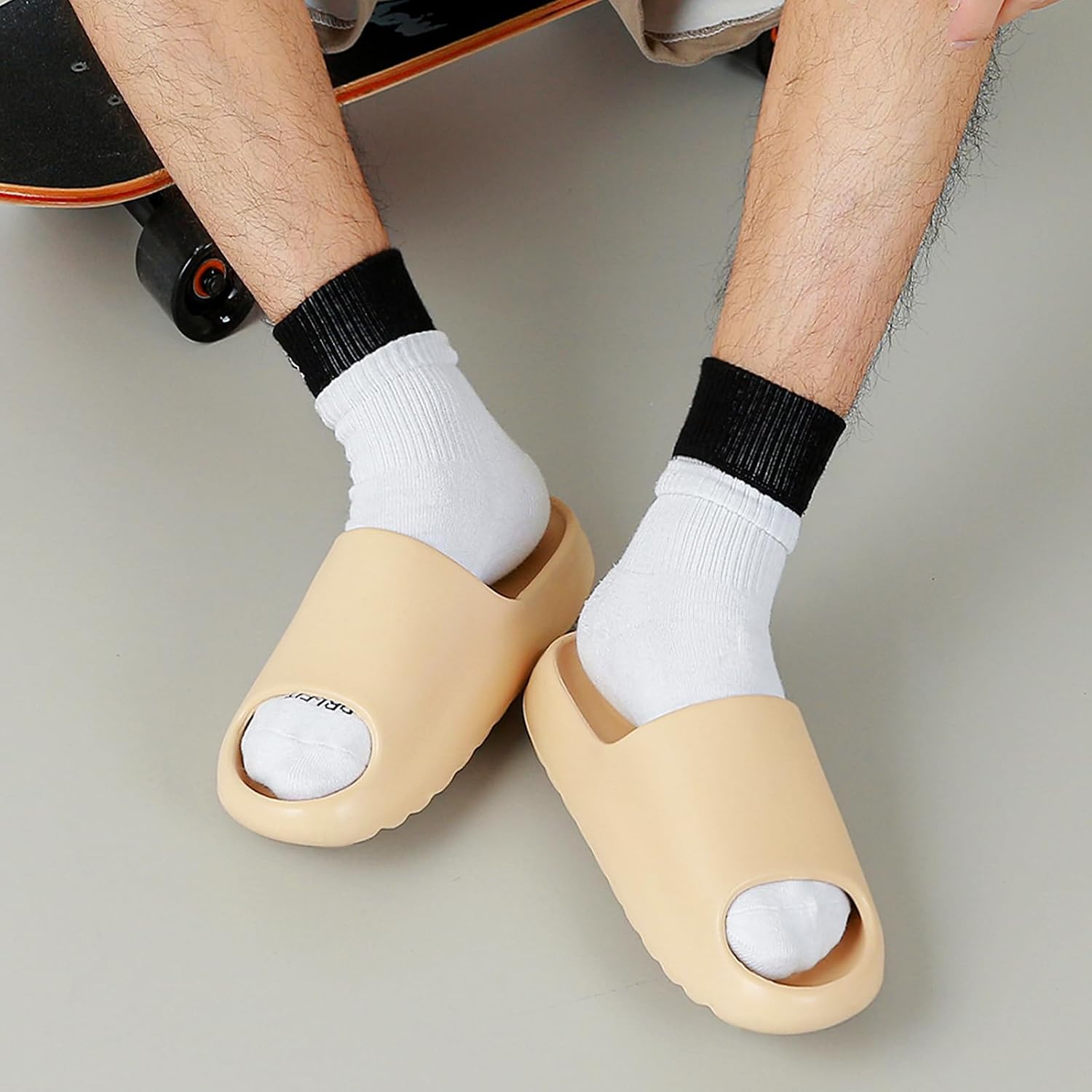Thumbnail 1 de Jesindr Ciabatte Cozy Slides uomo donna 3,5 cm