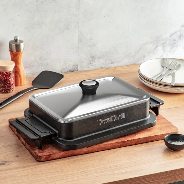 Detalle 2 de Tefal Deckel Zubehör XA7318 kompatibel mit OptiGrill