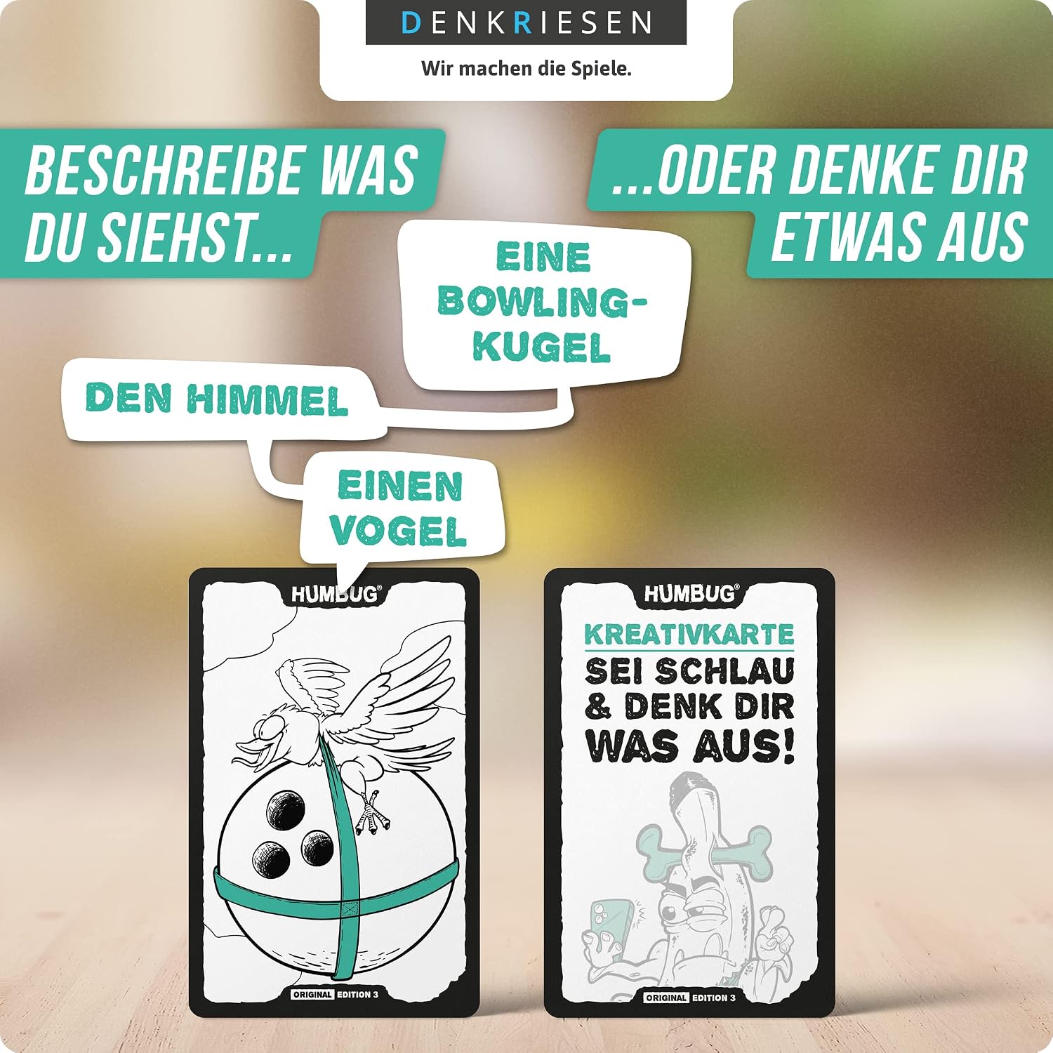 Detalle de DENKRIESEN Humbug Rate-Partyspiel Nr. 3