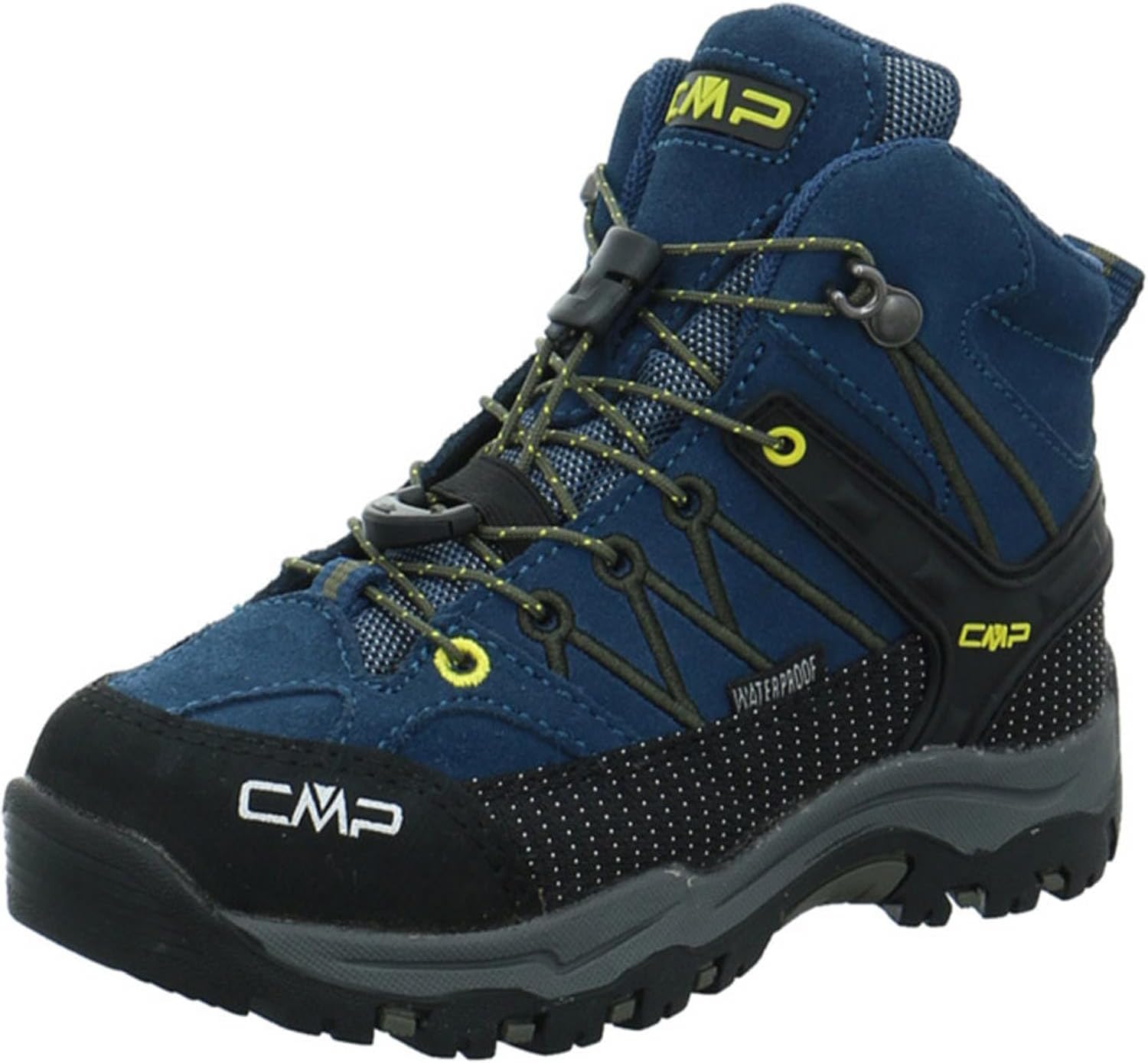 Detalle de CMP Kids Rigel Mid Trekking Shoes Wp: Scarpe da trekking impermeabili per bambini e ragazzi, Lake Pink Fluo 26EL / 34 EU