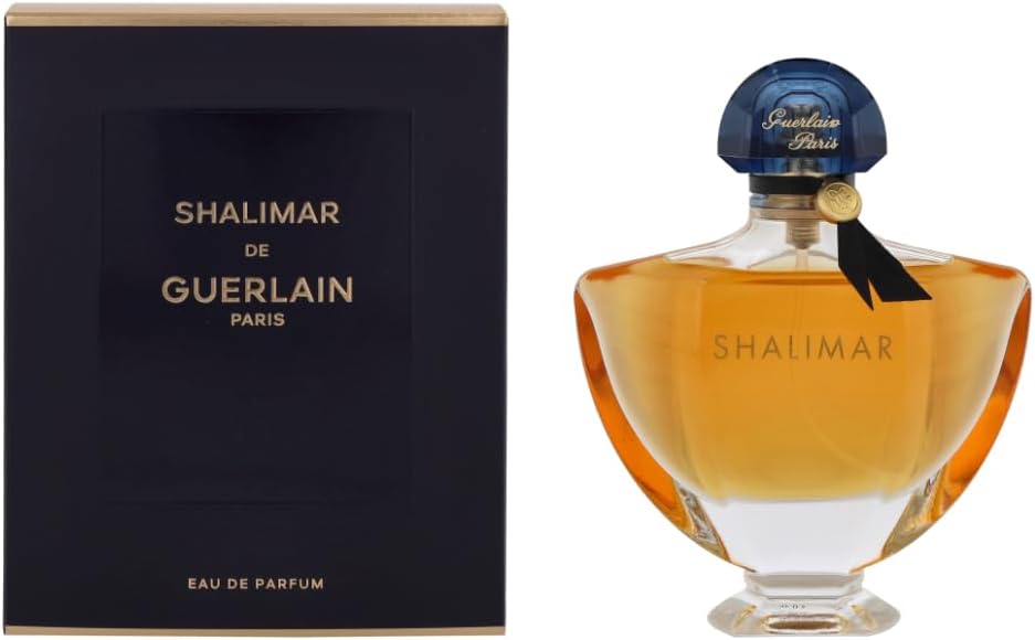 Detalle de Guerlain Shalimar eau de parfum 90 ml med citrus, ros och vanilj