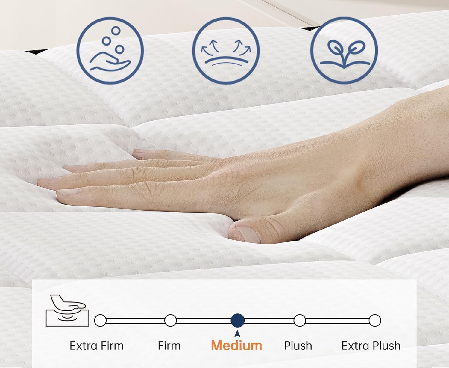 Thumbnail 4 de LETMOON King Mattress, 16-Inch