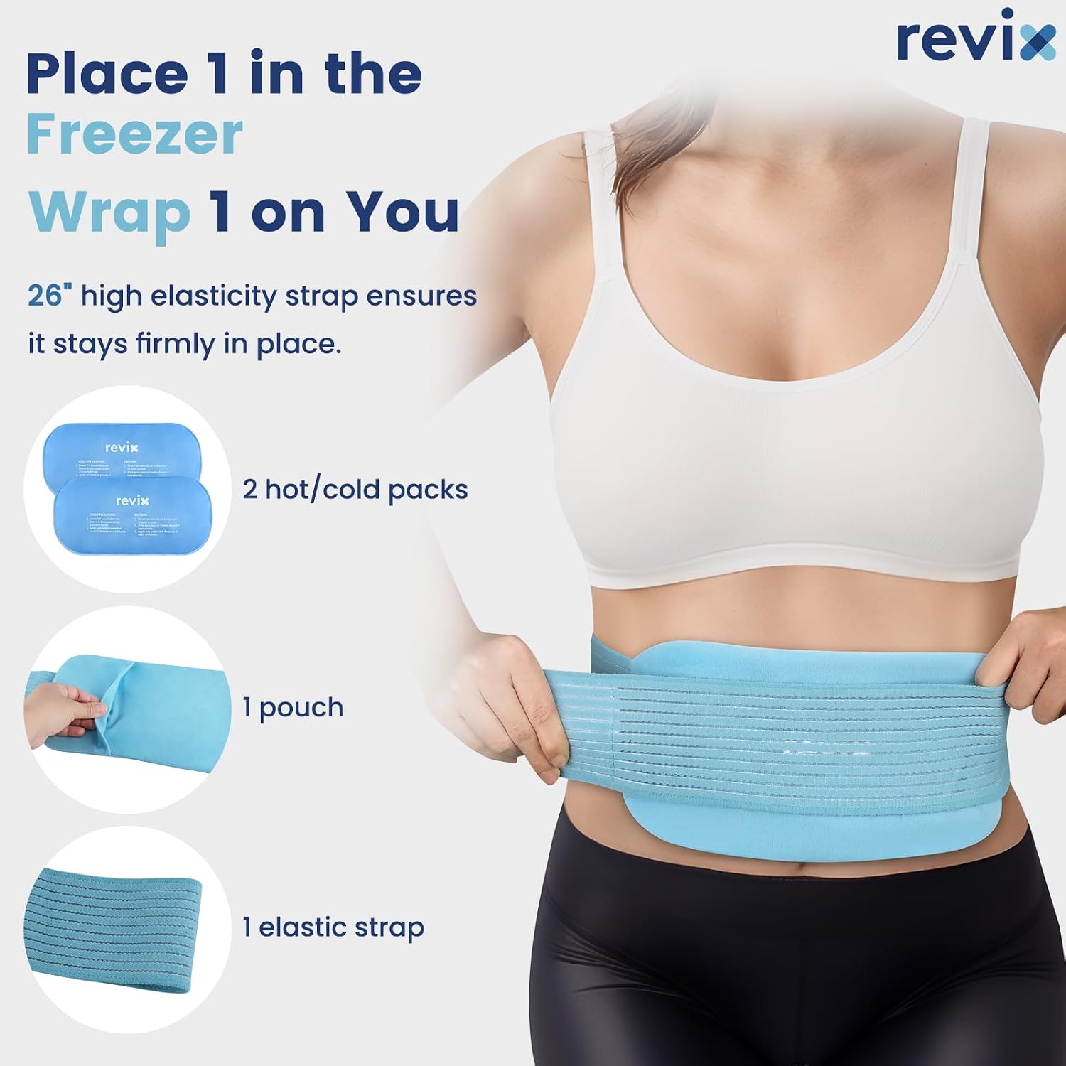 Detalle de REVIX Ice Packs 10 x 5 Inch