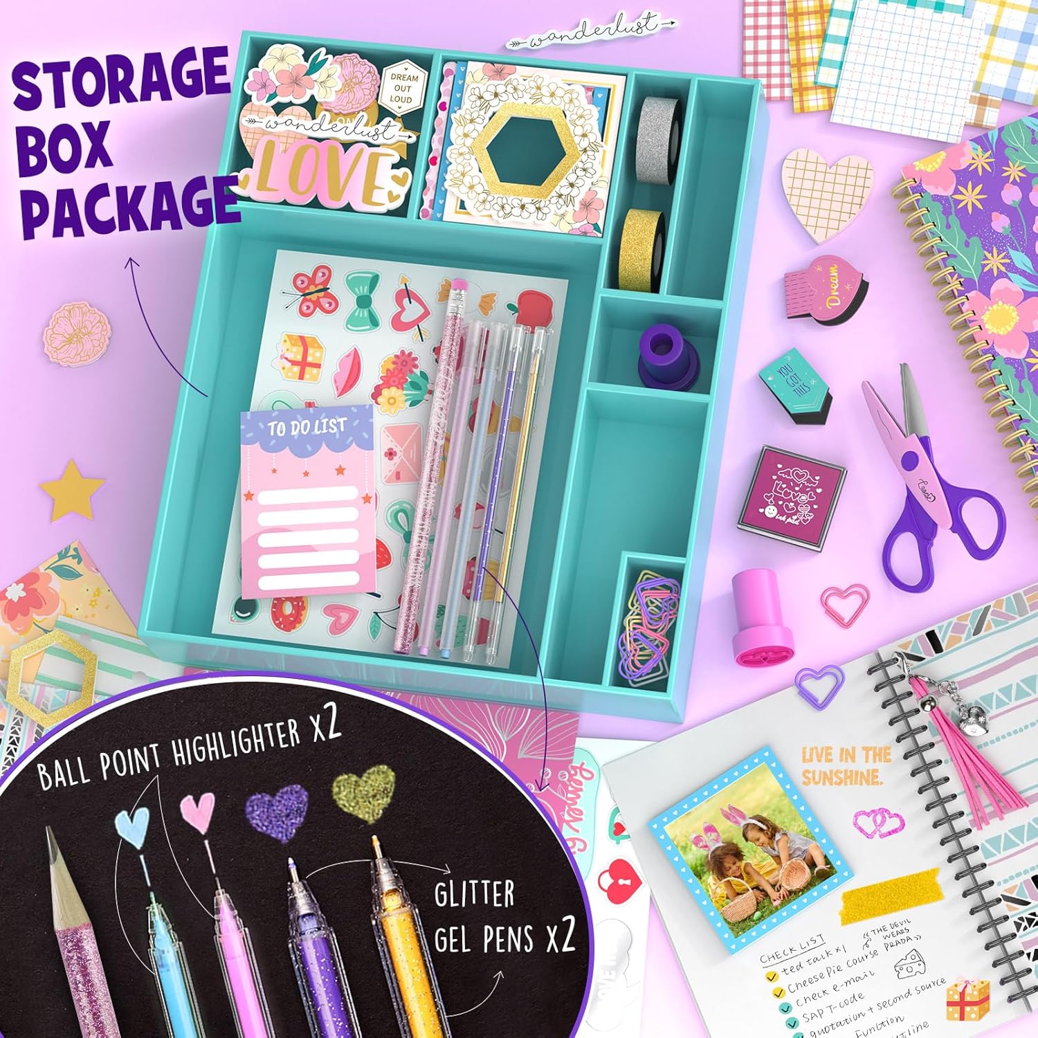 Thumbnail 6 de LAOESE 2-Pack DIY Journal Kit for Teens ✂️