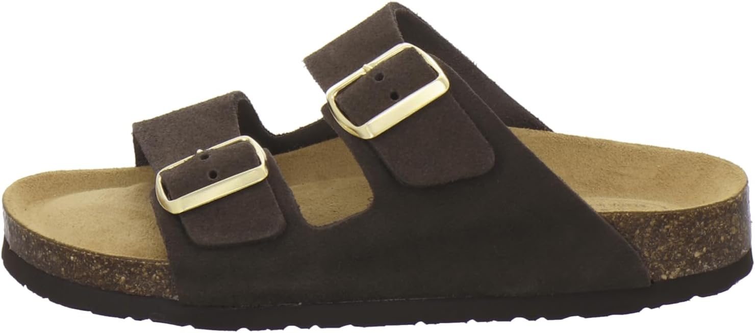 Thumbnail 4 de AFS-Schuhe 2100 Damen-Pantoletten aus echtem Leder mit verstellbarer Schnalle (Made in Germany)