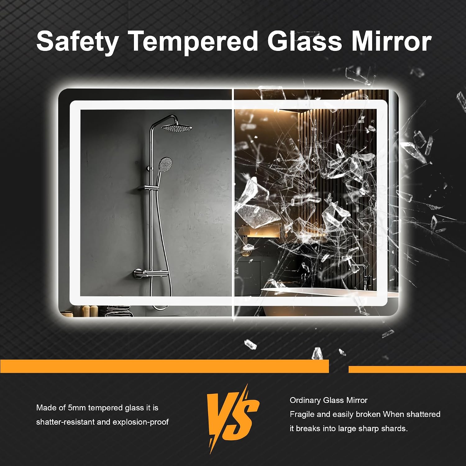 Detalle 2 de LED Bathroom Mirror 20" x 30