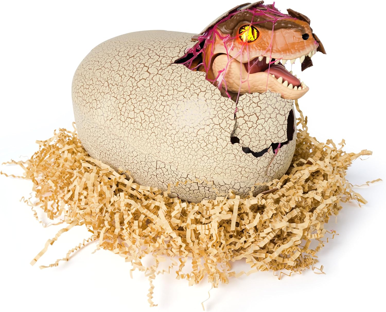 Detalle de Primal Hatch Dino Rising — Dinosaurio Interactivo T-Rex, +100 Sonidos