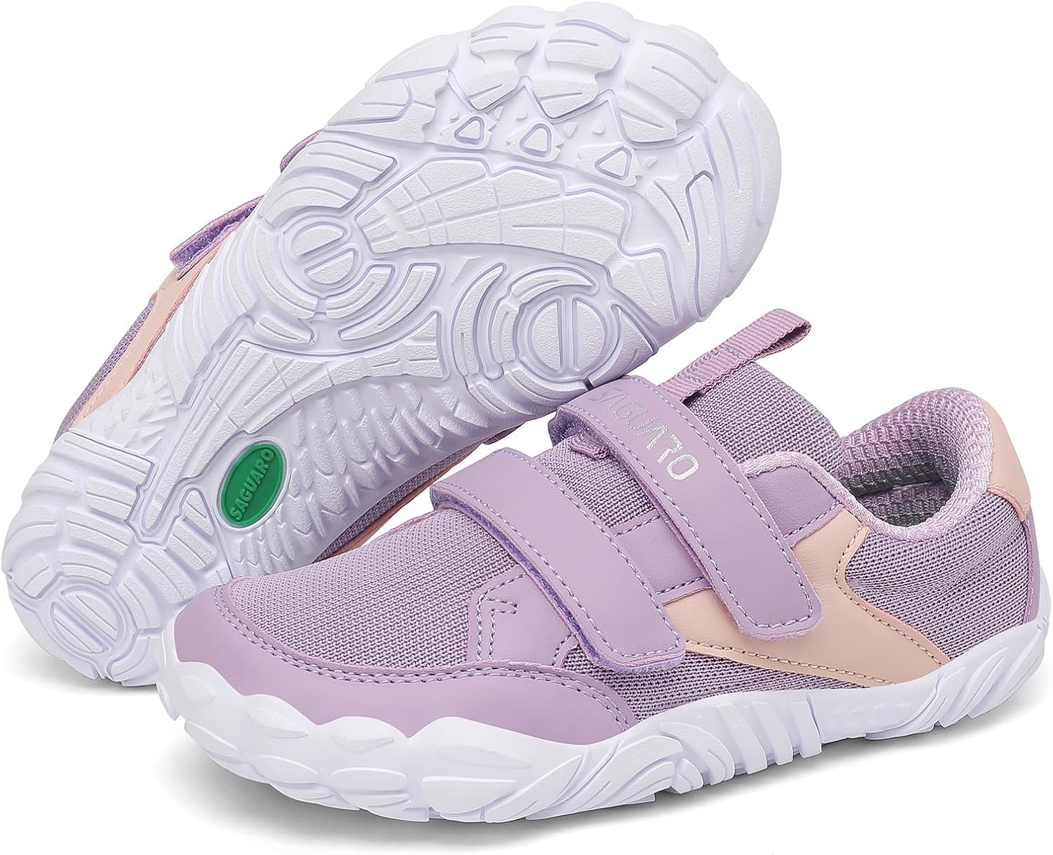 Detalle de SAGUARO Kinder Barfußschuhe Leicht – Barfußgefühl mit breiter Zehenbox, Zero-Drop, Größe 25–36