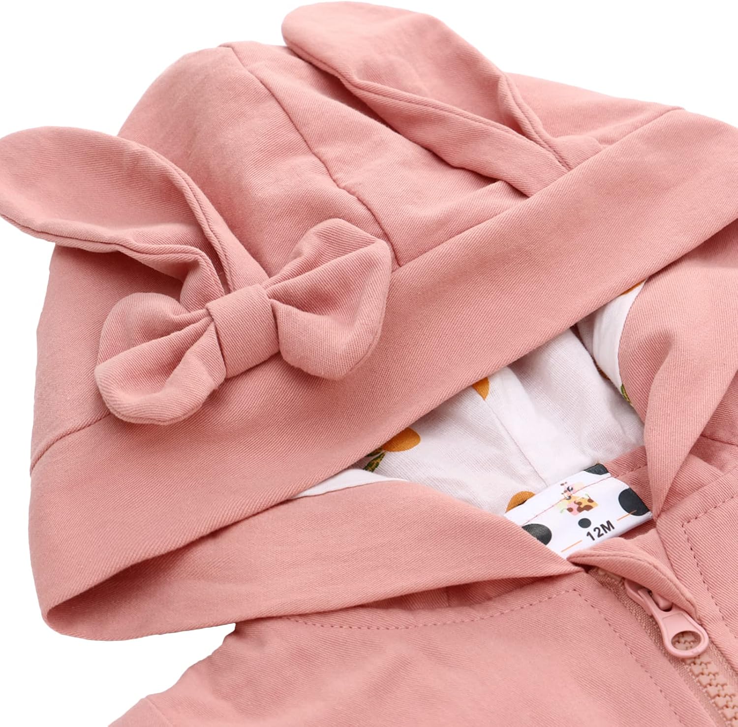 Thumbnail 3 de famuka Baby Girls Hooded Jacket