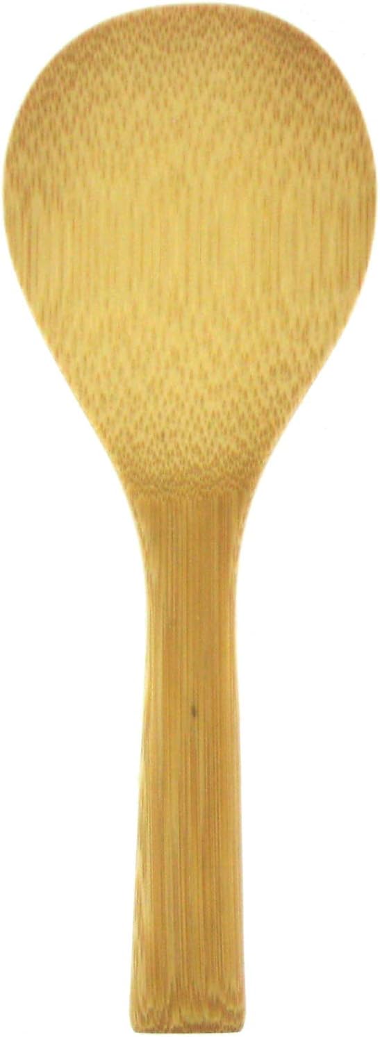Detalle de ナガオ 18055 孟宗竹の木製しゃもじ 14cm 日本製