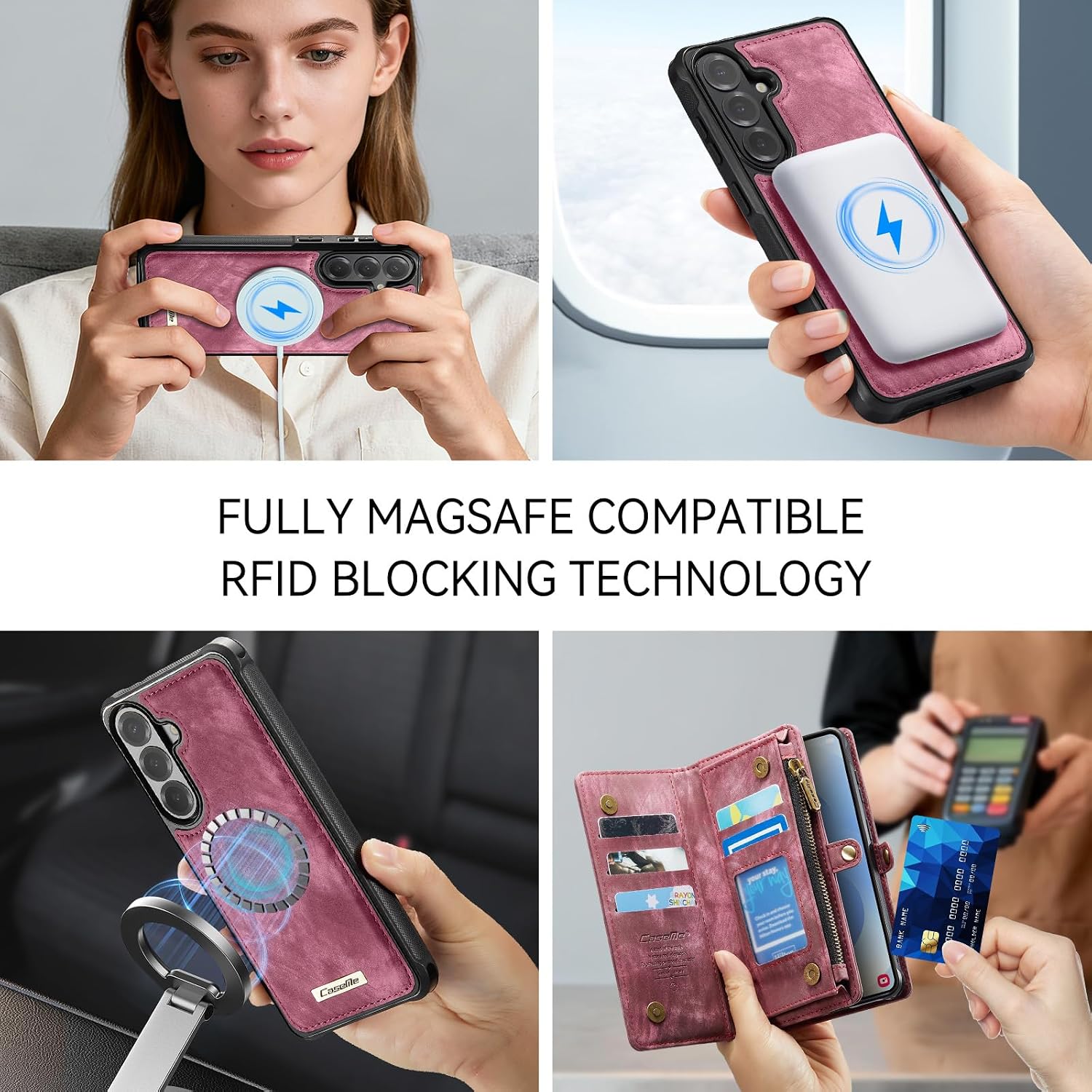 Detalle 2 de Kowauri Wallet Case for Samsung Galaxy S26+