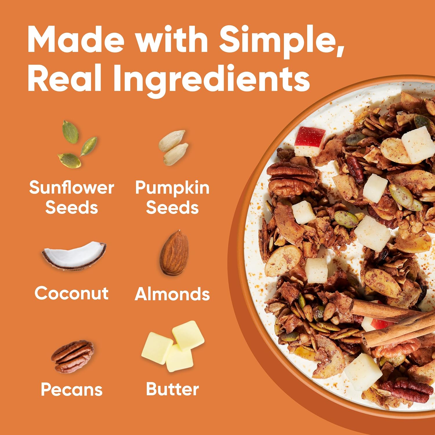 Detalle de NuTrail Nut Granola 8 oz