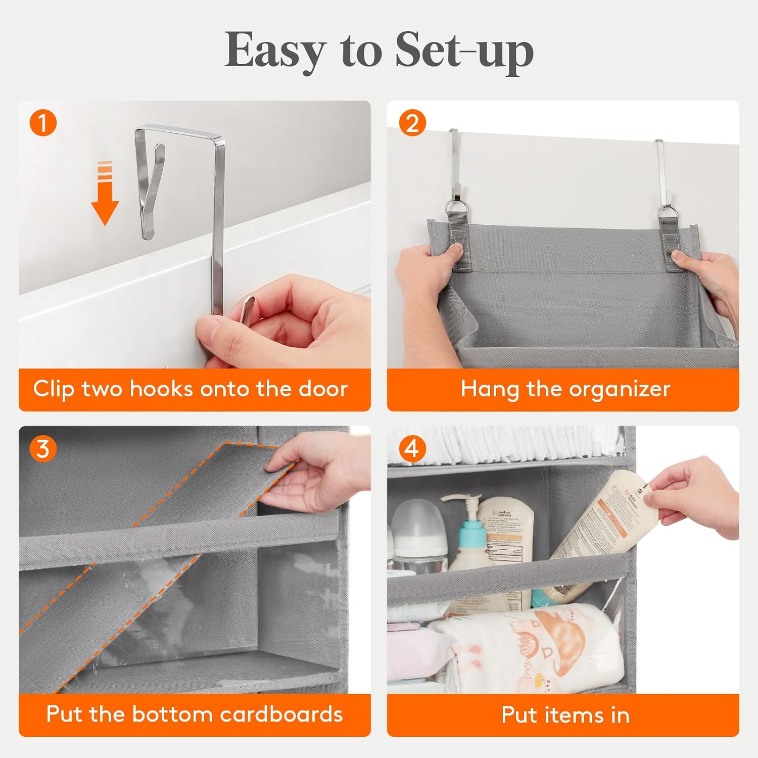 Thumbnail 6 de Lifewit Over-the-Door Organizer, 5-Tier