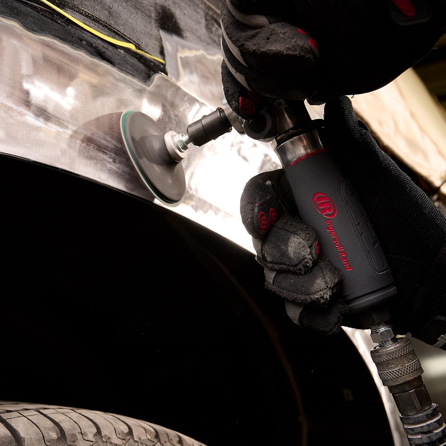 Detalle de Ingersoll Rand Smerigliatrice Angolare Pneumatica 5102MAX-M (0,4 CV, 20.000 giri/min) per Stampi