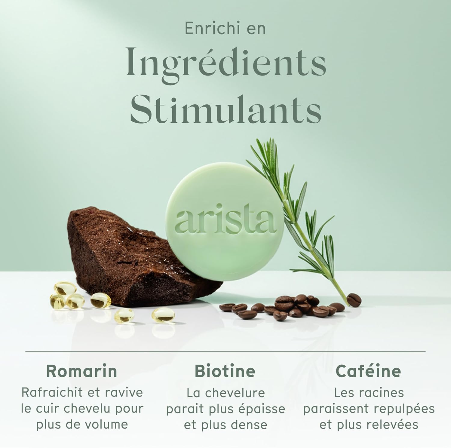 Thumbnail 3 de Arista Shampoing solide Romarin & Biotine — volume et légèreté pour cheveux fins (80 g)