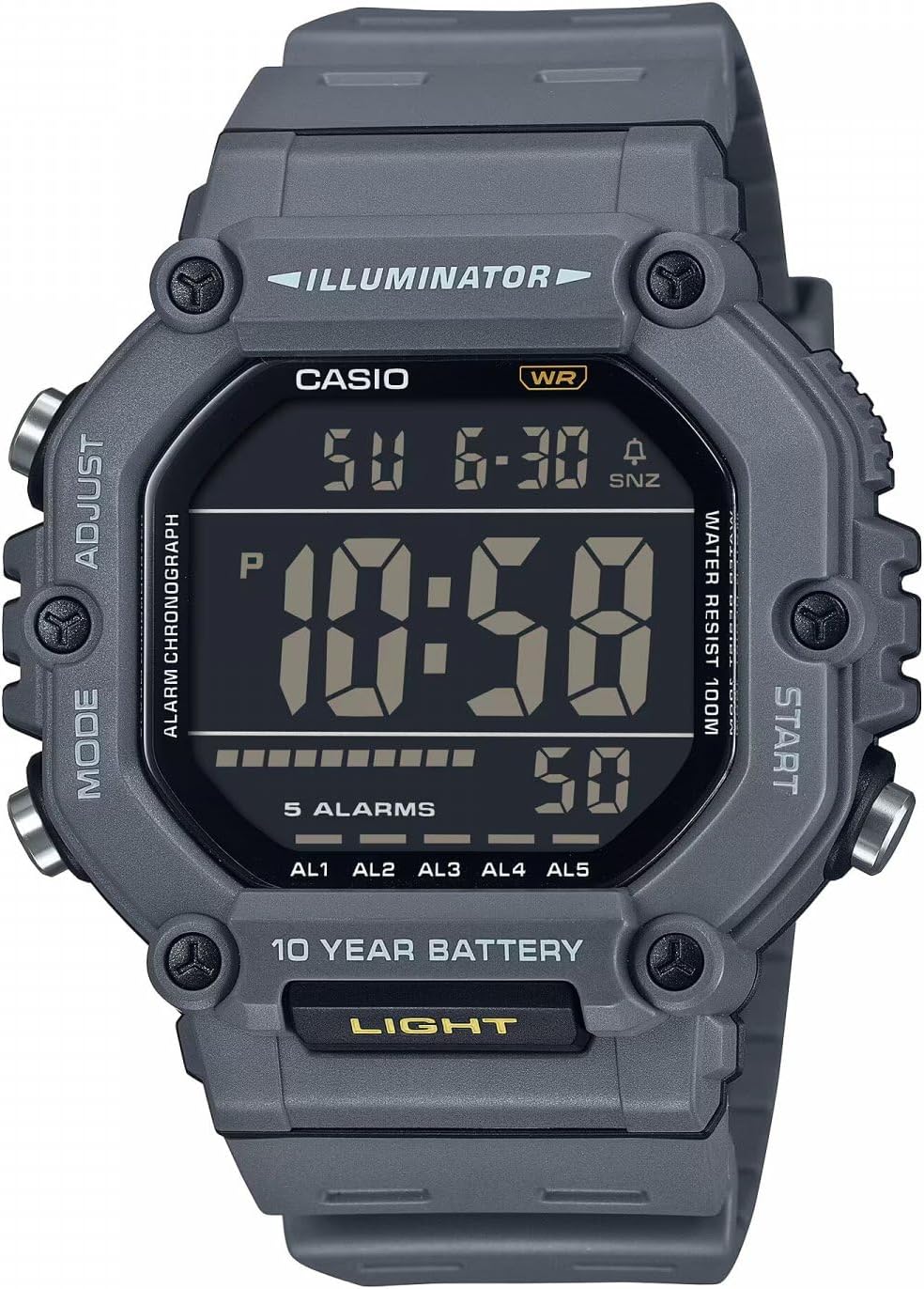 Detalle de Casio AE-1600H-8BVEF Digitaluhr für Herren