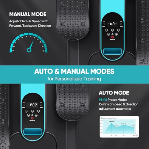 Detalle de Dripex Mini Elíptica Eléctrica: pedaleo suave en casa, tamaño compacto y silencioso