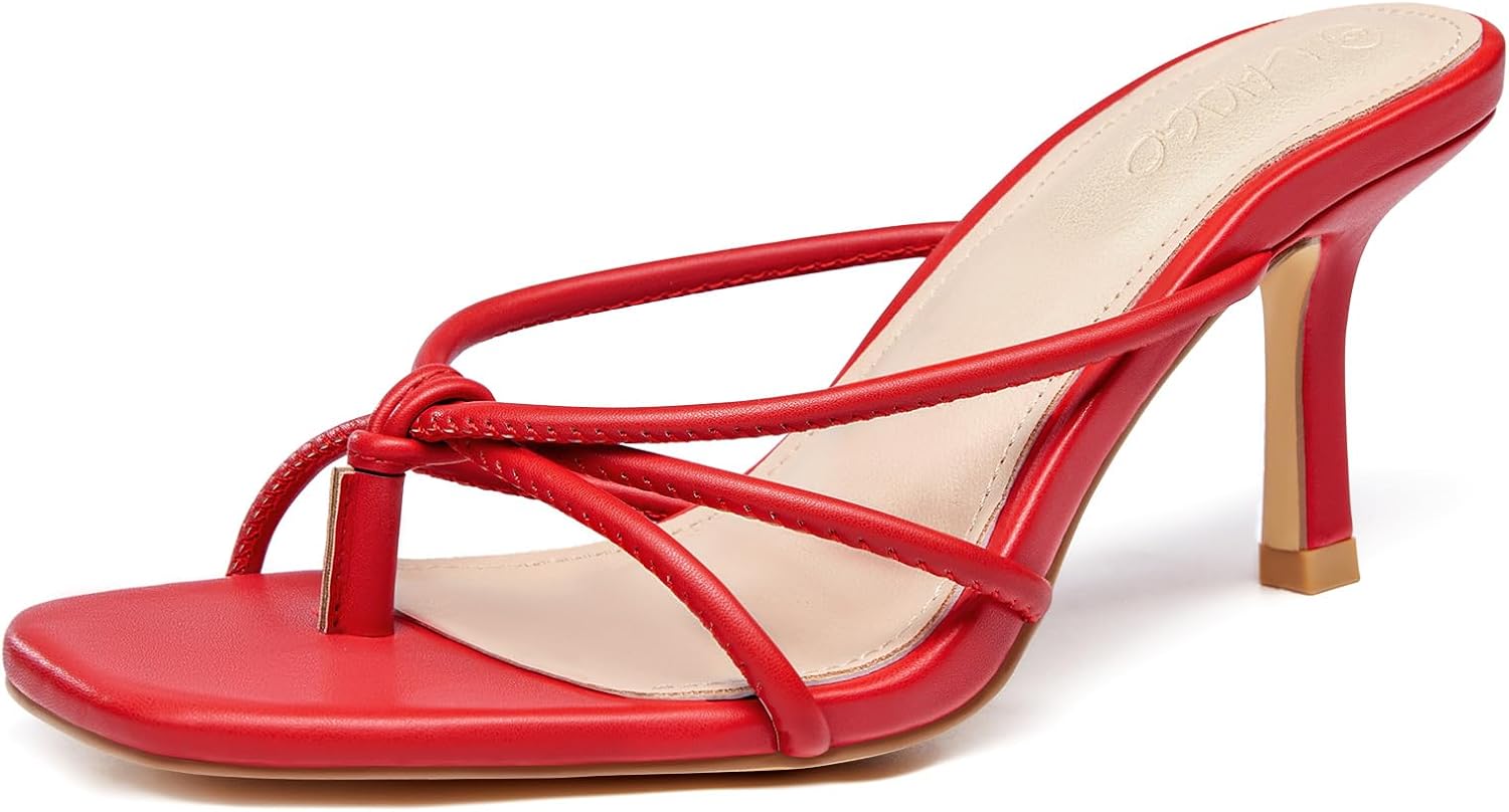 Detalle de LAICIGO Women's Heeled Sandals, 2.15-Inch Heel