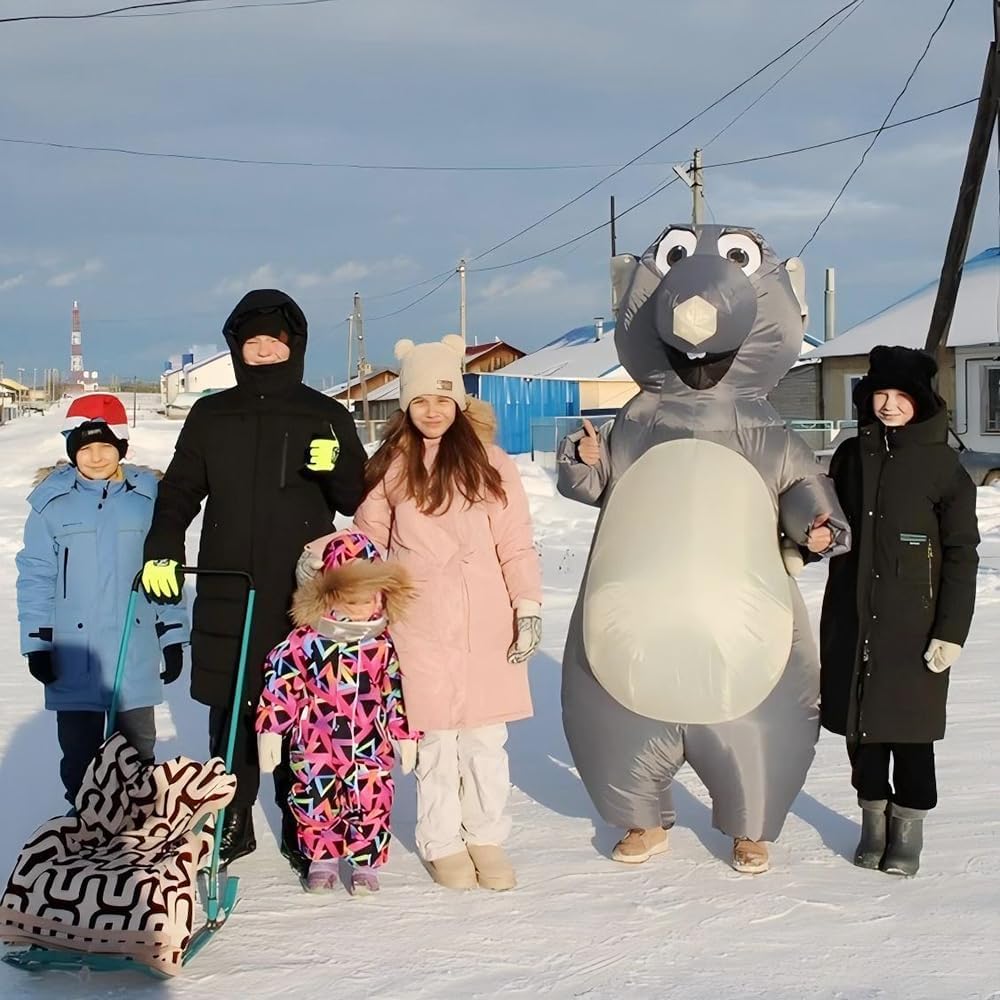 Thumbnail 1 de Inflatable mouse costume for adults