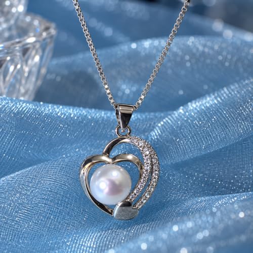 Thumbnail 2 de NONNYLLEI Pearl Necklace: Timeless Freshwater Pearls with Subtle Gold Accents