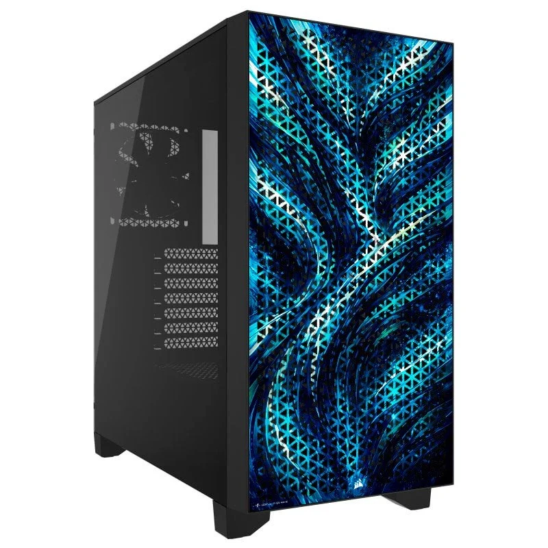 Detalle de Corsair 3000D AIRFLOW Cristal Templado USB 3.0 Negra Sea Edition by PcCom