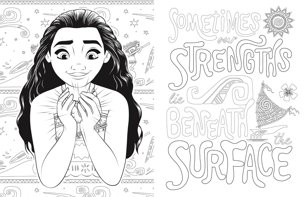 Thumbnail 3 de Studio Press Disney Quotes Colouring Book