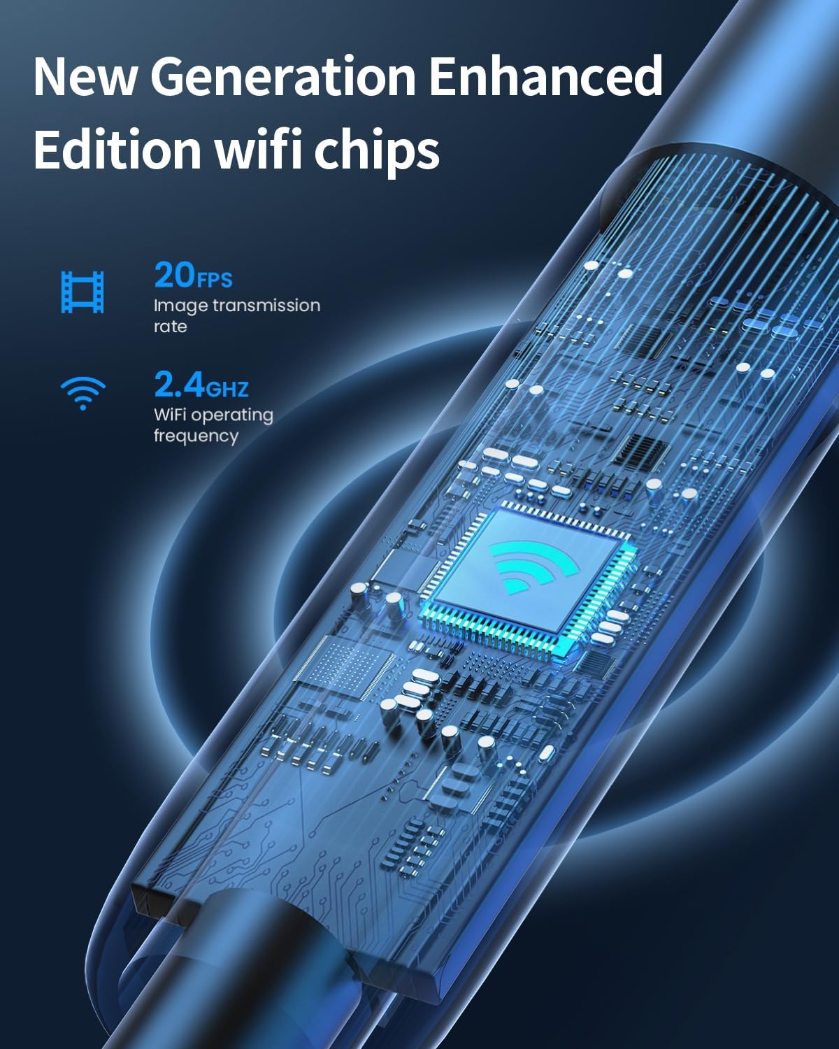 Detalle 2 de Dual Lens Endoskopkamera 1080P HD