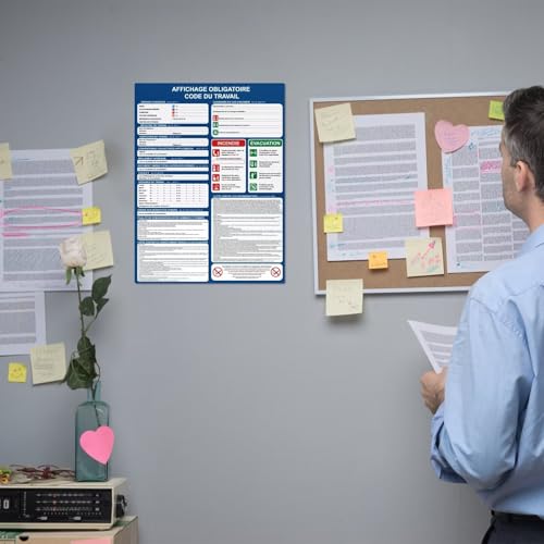 Thumbnail 6 de Panneau Code du Travail 2025 400x300mm ⚙️