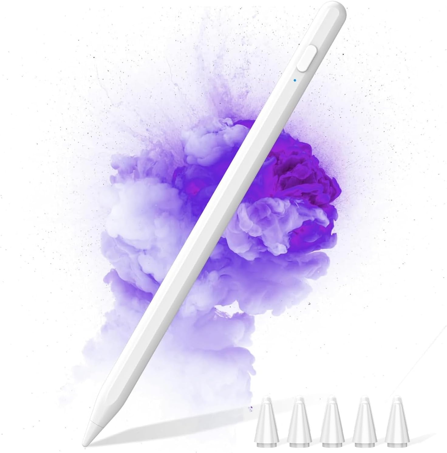 Detalle de Kissleaf Stylet Universel pour tablettes Android (pointe 1,5 mm) avec 5 astuces et charge Type-C