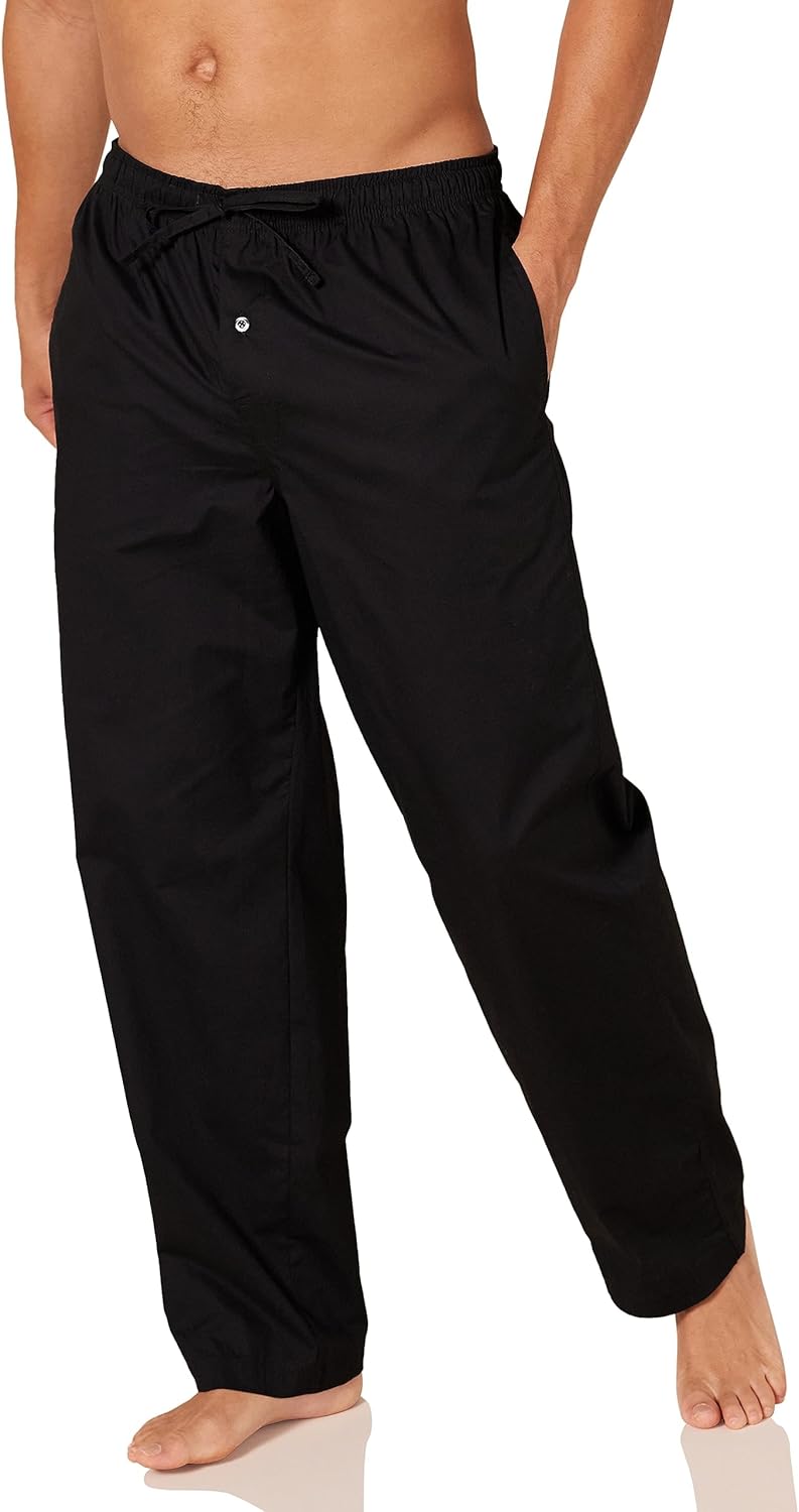 Thumbnail 5 de Amazon Essentials Men's Straight-Fit Woven Pyjama Bottoms with Pockets