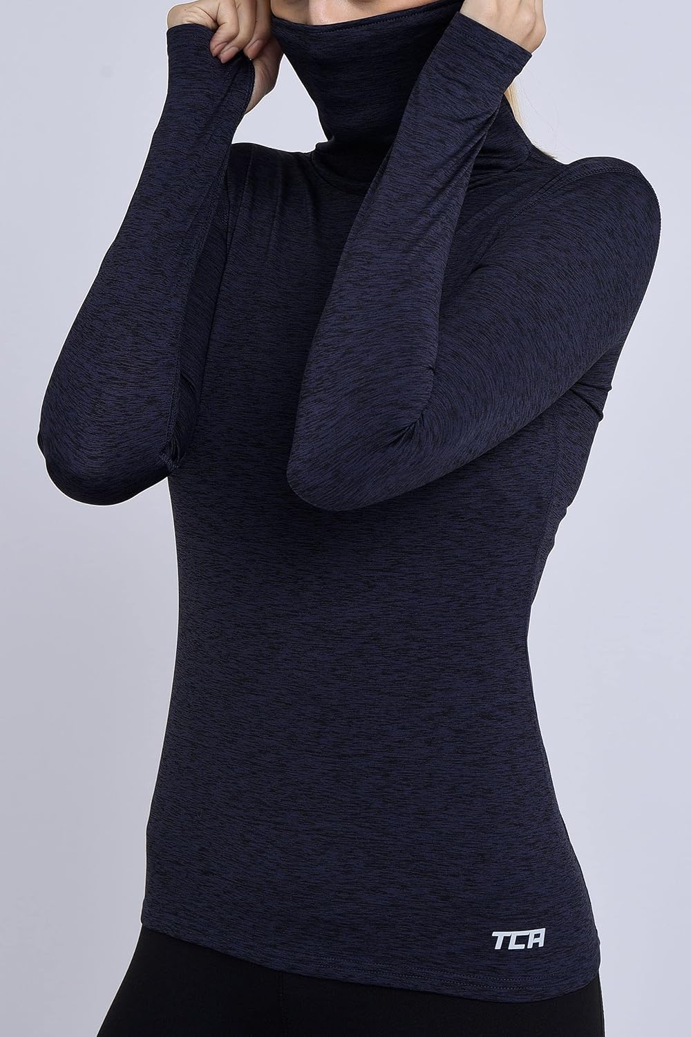 Thumbnail 3 de TCA Warm-Up da Donna: Maglia a Collo Alto Termica da Corsa, Maniche Lunghe