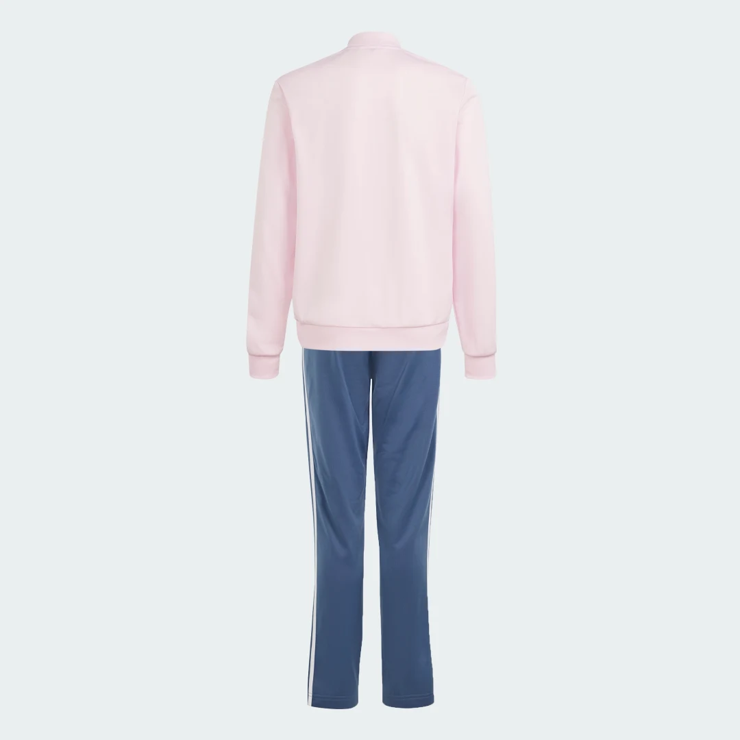 Detalle de Chándal Essentials 3 bandas de Adidas — Rosa, comodidad para el día a día