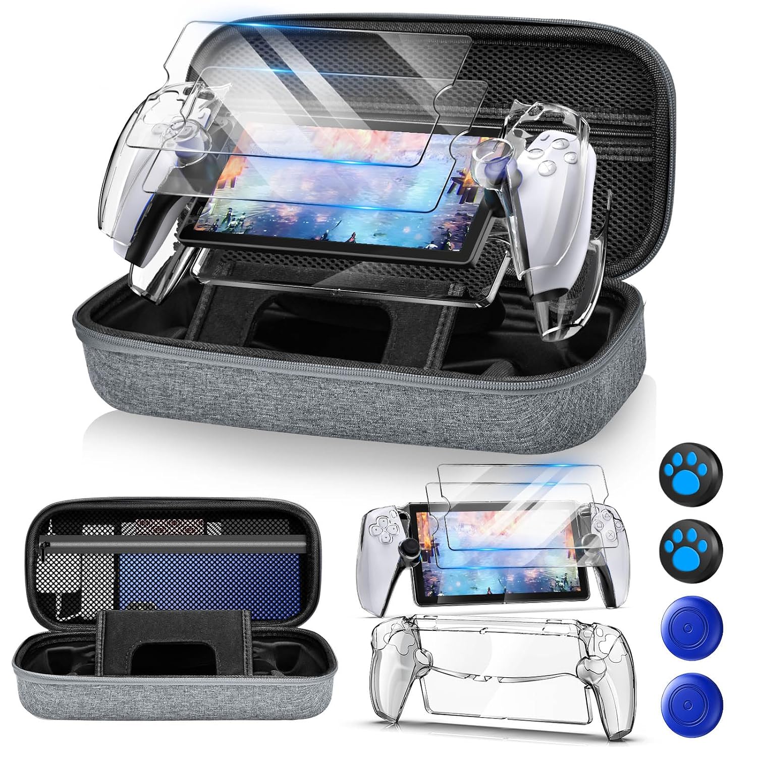 Detalle de Auarte 12 in 1 Accessories Set for PlayStation Portal