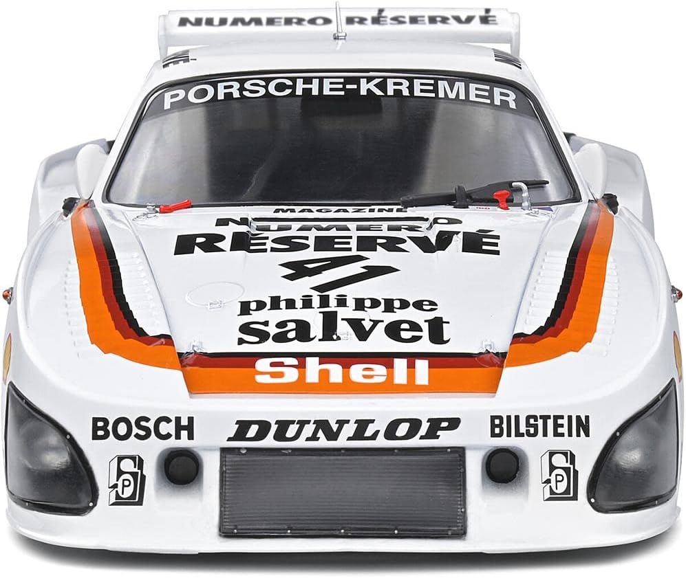 Detalle 2 de Solido SOL1805404 Porsche 935 Mobydick 1:18 – metalowy model kolekcjonerski