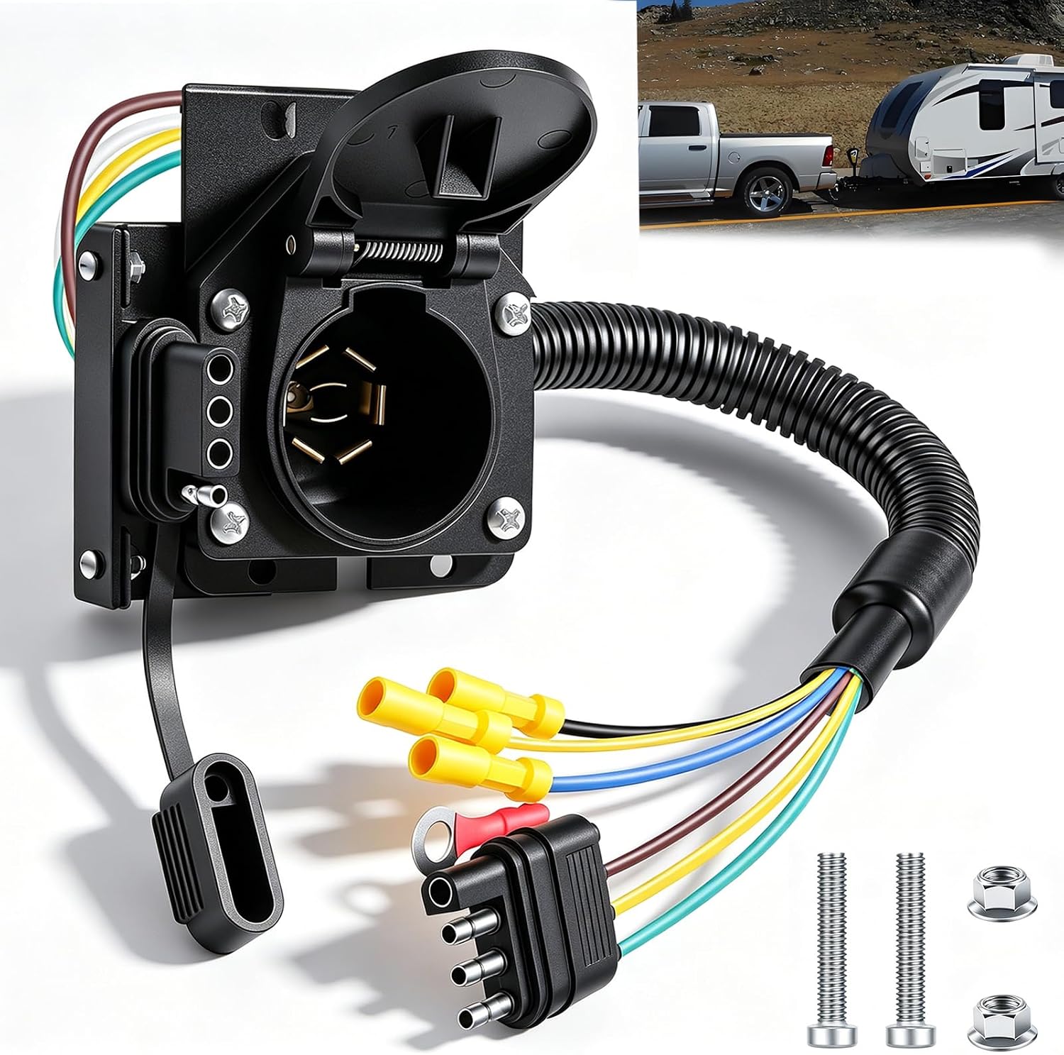 Thumbnail 6 de Maierke trailer adapter, 7-pin