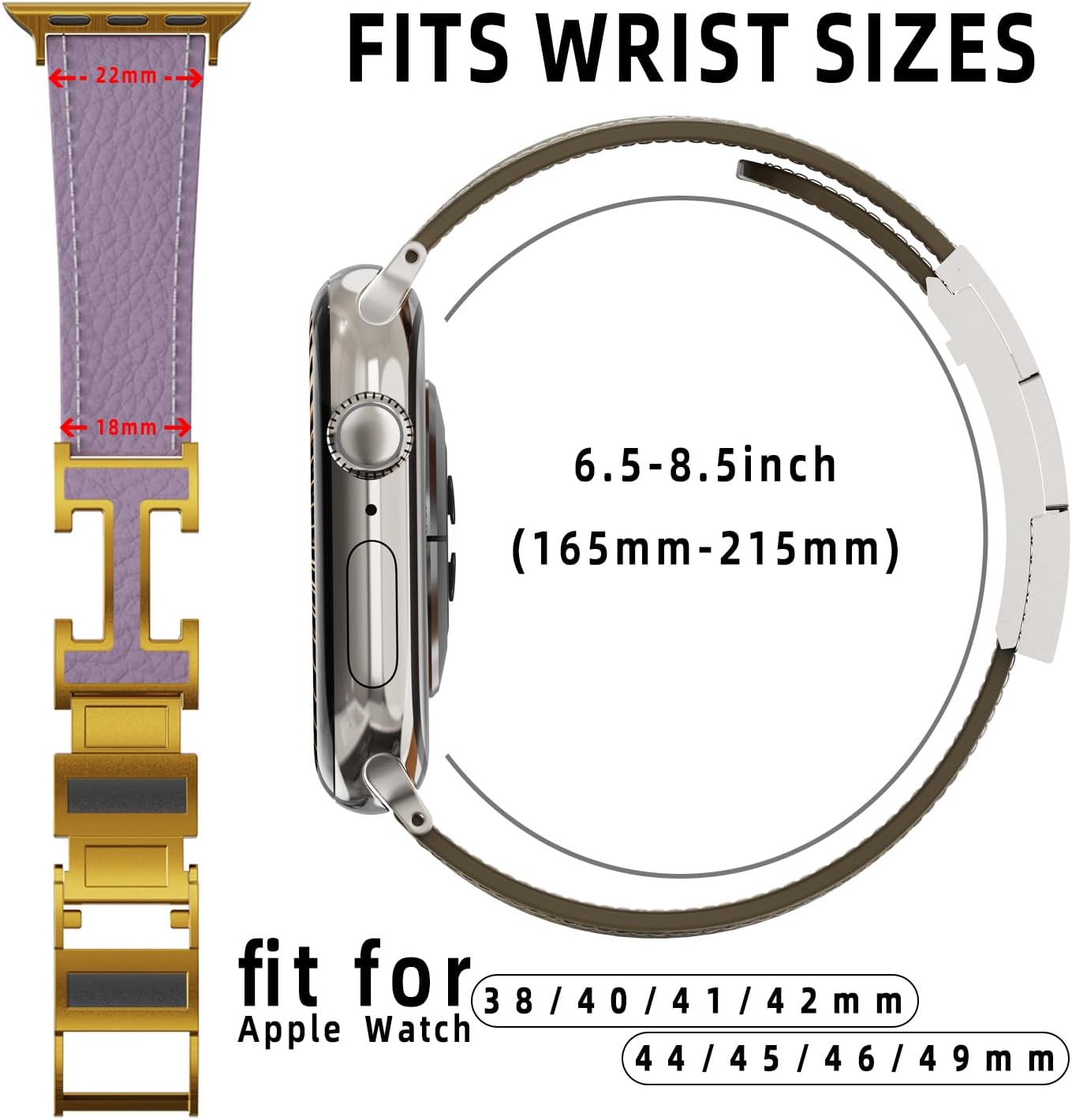 Thumbnail 5 de Magnetisches Lederarmband für Apple Watch Ultra