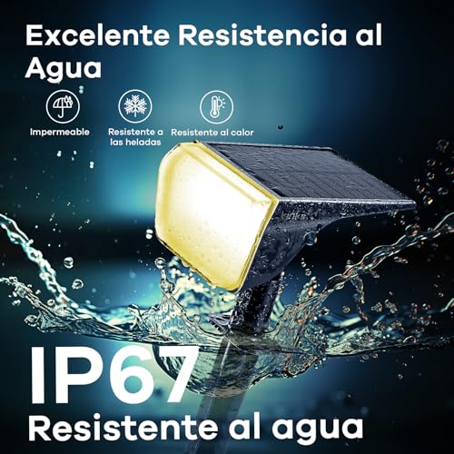 Thumbnail 3 de Linkind 60 LED Luces Solares de Exterior para Jardín 3000K (3 piezas) con modo de invierno e IP67