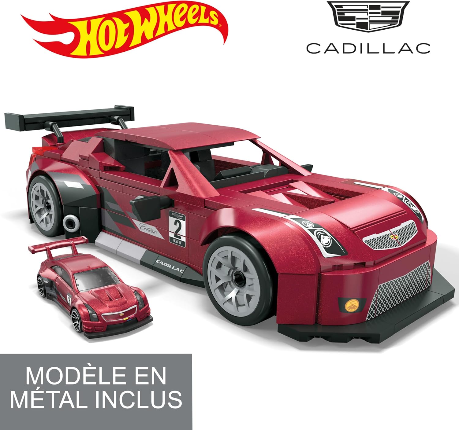 Detalle 2 de Mega Brands Cadillac ATS-V R 319 pièces