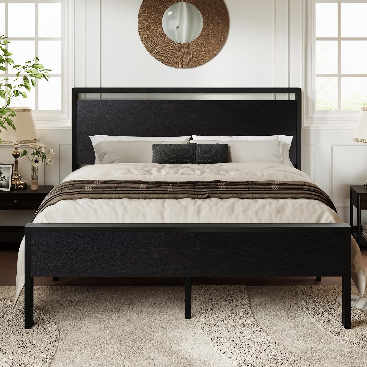 Detalle de Allewie Full Size Bed Frame