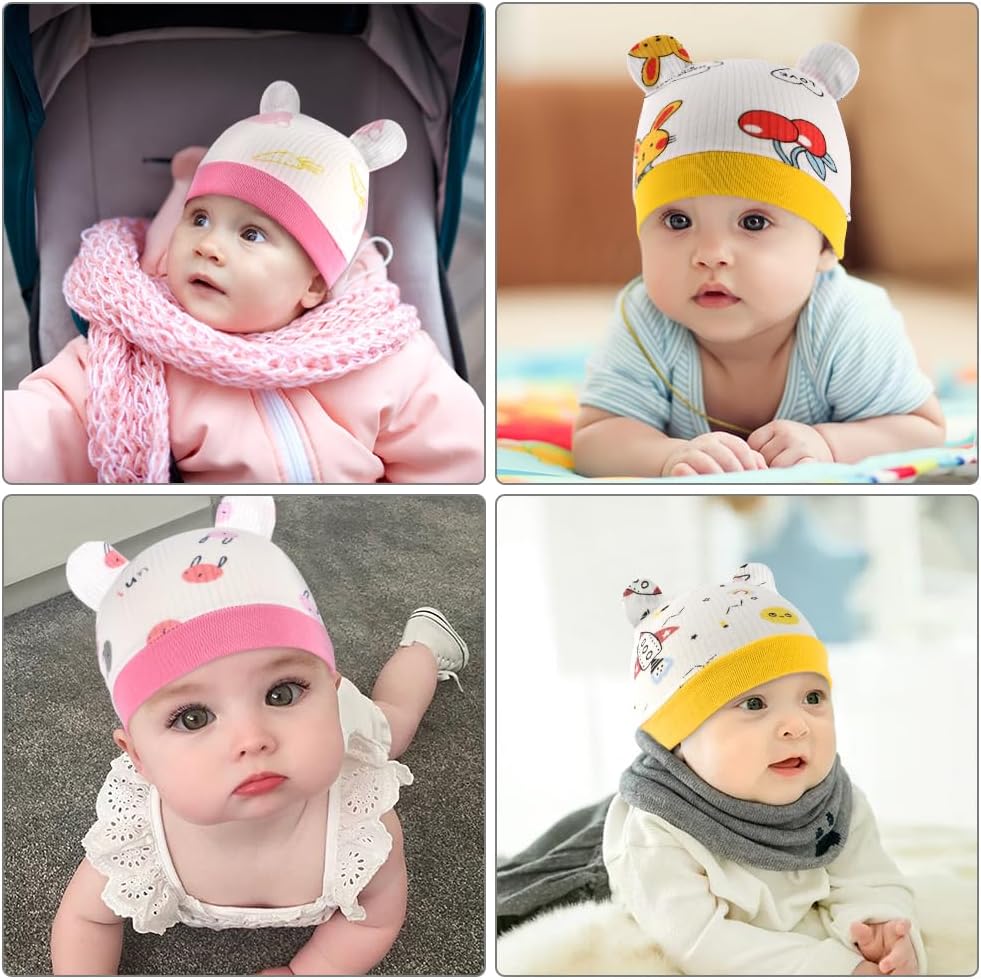 Detalle 2 de Bonnets naissance et moufles coton 100 %