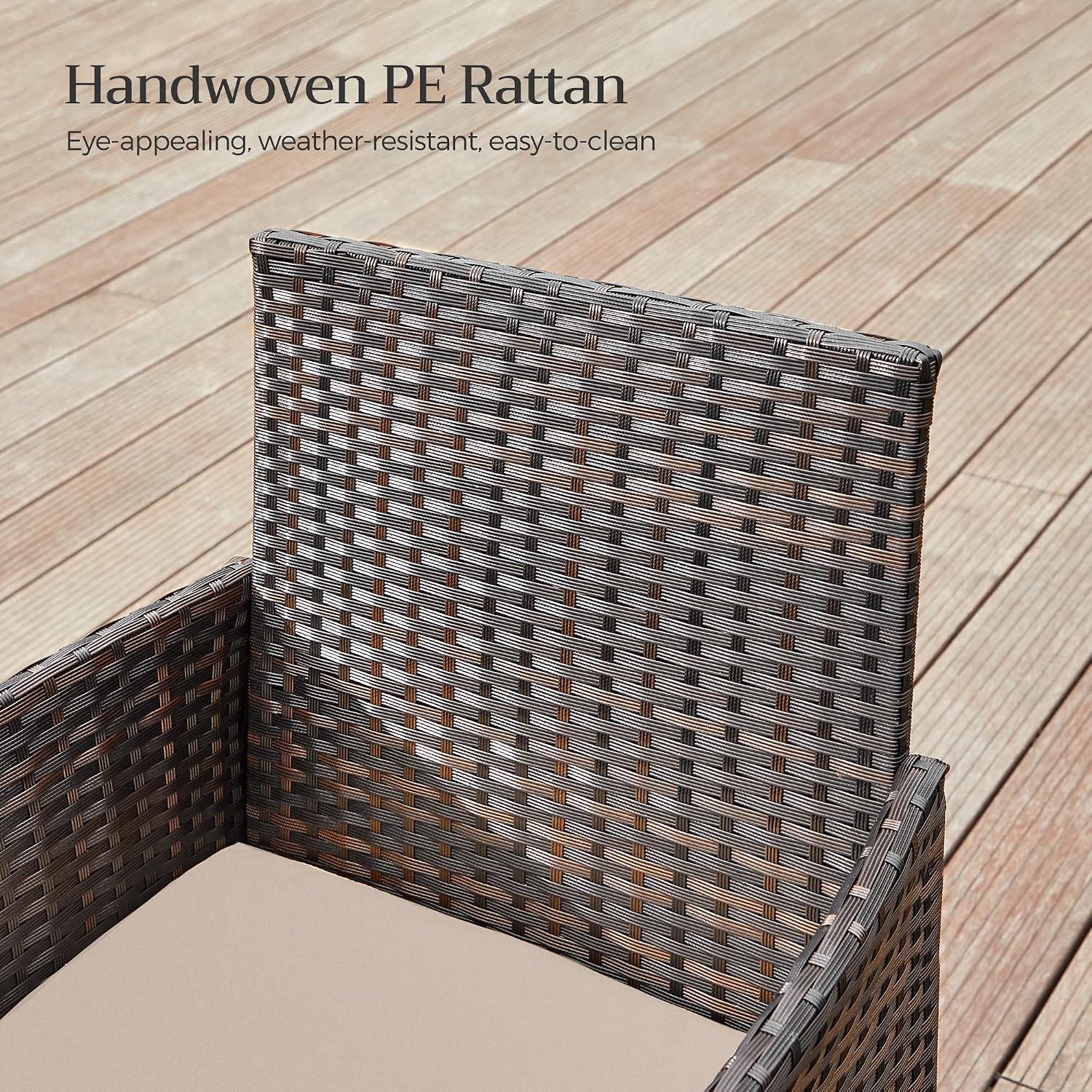 Detalle de SONGMICS patio furniture set UGGF003K01