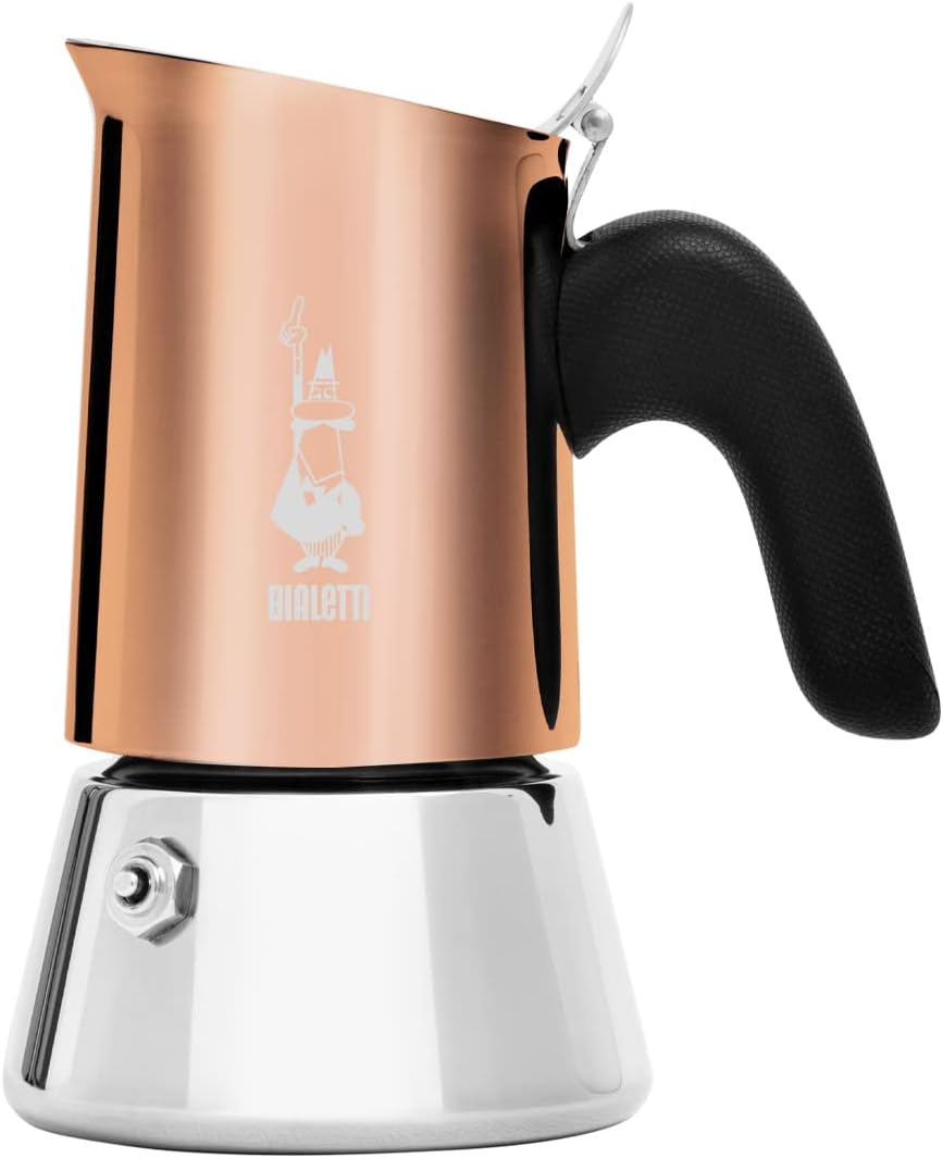 Thumbnail 6 de Bialetti Venus Caffettiera ad induzione in acciaio 18/10, 4 tazze (170 ml) - Argento