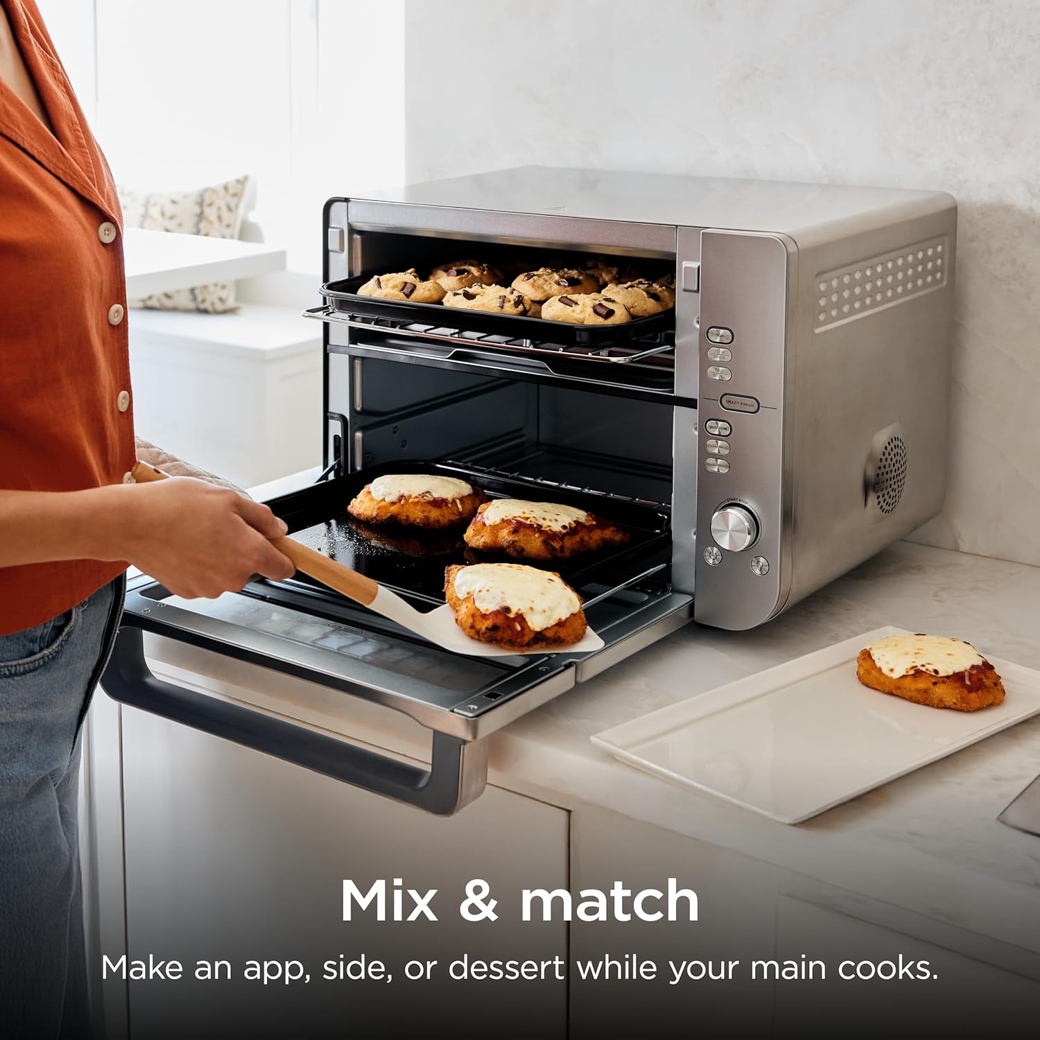 Detalle de Ninja DCT601 Air Fryer Toaster Oven 12-in-1