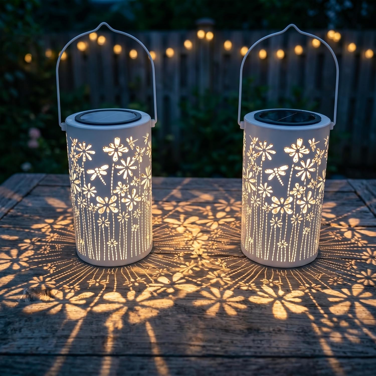 Thumbnail 6 de Freekite Solar Lantern for Garden with Shepherd’s Hook (IP65) – metal outdoor decorative path light